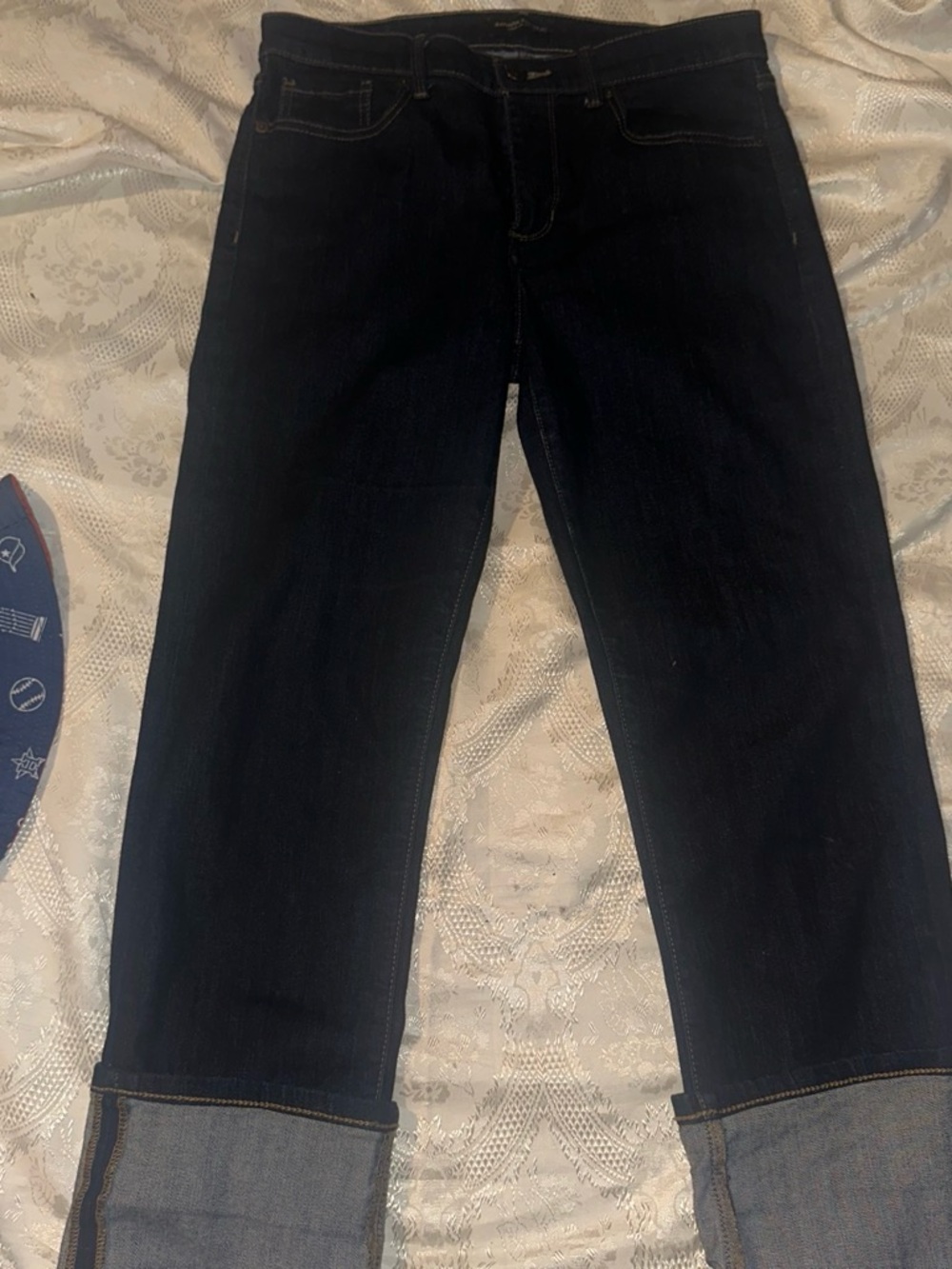 Banana Republic Men's Dark Indigo Straight Jeans